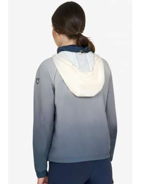 GIUBBINO DONNA EQUESTRO IDROREPELLENTE SFUMATO CON CAPPUCCIO ESTRAIBILE-31369