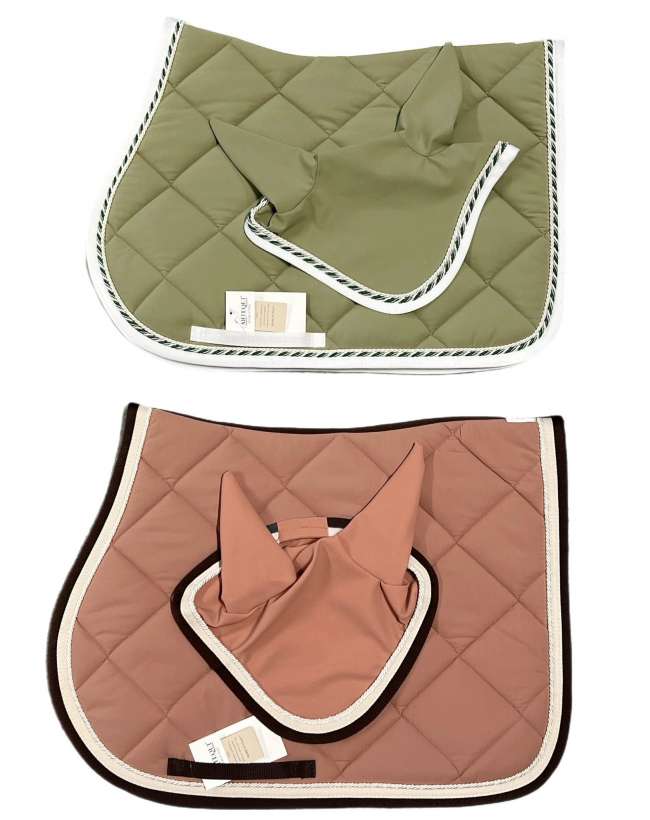 COMPLETO ARTEQUI SOTTOSELLA E CUFFIA MICROFIBRA