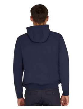 FELPA UOMO EQUESTRO IN COTONE GARZATO CON CAPPUCCIO-31400