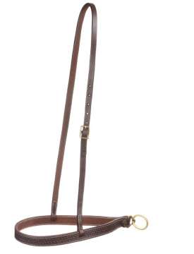 CHIUDIBOCCA POOL'S IN CUOIO CON FIBBIE OTTONE-31466