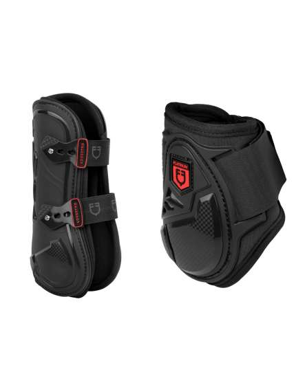SET PROTEZIONI EQUESTRO PLATINUM PARATENDINI E PARANOCCHE YOUNG HORSE
