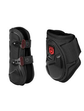 SET PROTEZIONI EQUESTRO PLATINUM PARATENDINI E PARANOCCHE YOUNG HORSE-31468