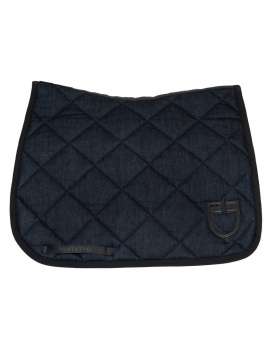 SOTTOSELLA DA DRESSAGE EQUESTRO TESSUTO DENIM-31483