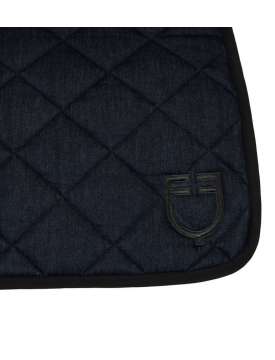 SOTTOSELLA DA DRESSAGE EQUESTRO TESSUTO DENIM-31485