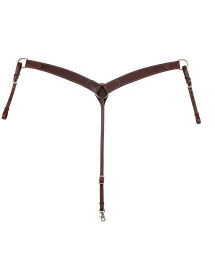 PETTORALE WESTERN POOL'S IN CUOIO