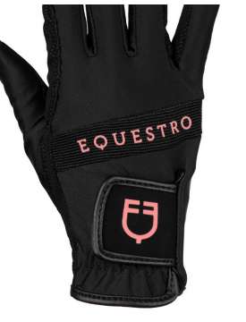 GUANTI DA EQUITAZIONE EQUESTRO LOGO-31488
