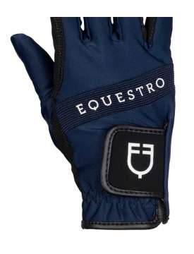 GUANTI DA EQUITAZIONE EQUESTRO LOGO-31489