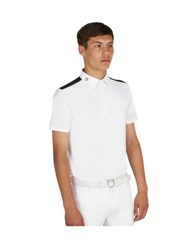 POLO CONCORSO UOMO EQUESTRO MEZZA MANICA