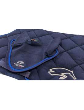 COMPLETO SOTTOSELLA E CUFFIA SARM HIPPIQUE JEANS MICRO-31515