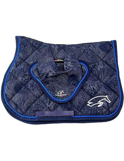 SOTTOSELLA E CUFFIA SARM HIPPIQUE JEANS FLOWER