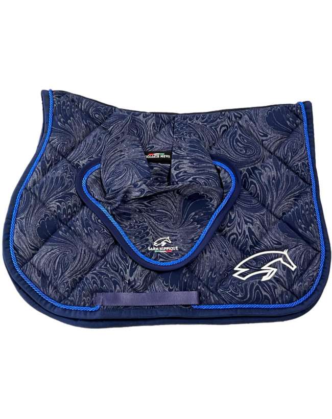 SOTTOSELLA E CUFFIA SARM HIPPIQUE JEANS FLOWER