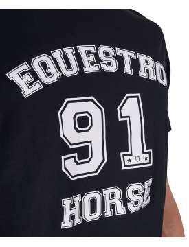 T-SHIRT EQUESTRO UOMO HORSE CLUB IN COTONE-31571
