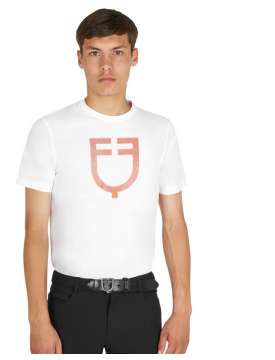 T-SHIRT EQUESTRO UOMO BASIC CON LOGO GLOSSY-31572