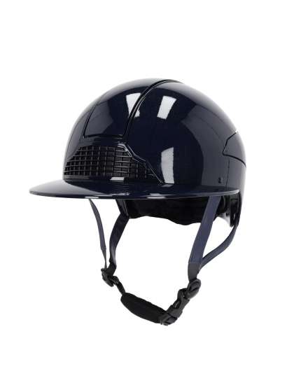 CASCO EQUITAZIONE QHP SAFETY HELMET POLO VISOR CON VISIERA LARGA