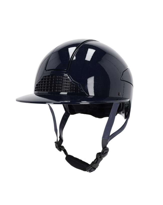 CASCO EQUITAZIONE QHP SAFETY HELMET POLO VISOR CON VISIERA LARGA