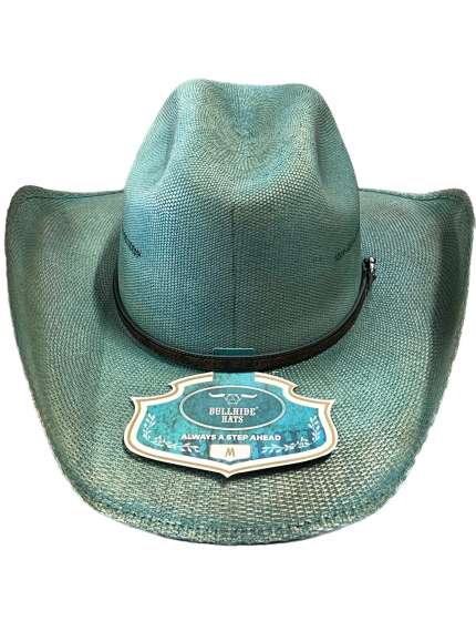 CAPPELLO WESTERN BULLHIDE I GO TIME TURCHESE