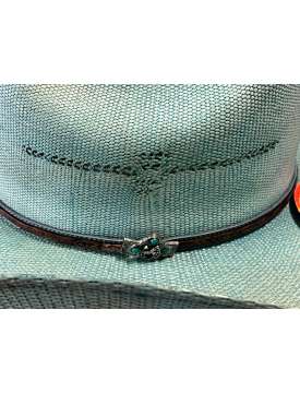 CAPPELLO WESTERN BULLHIDE I GO TIME TURCHESE-31615