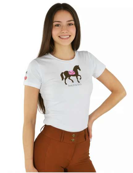T-SHIRT DISTINTO BAMBINA CAROTINA E CILIEGINA