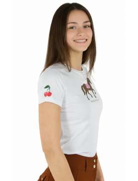 T-SHIRT DISTINTO BAMBINA CAROTINA E CILIEGINA-31634