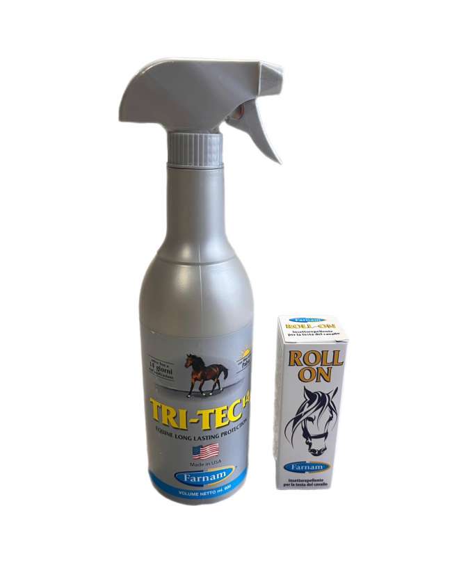 KIT REPELLENTI FARNAM CONTRO MOSCHE E ZECCHE