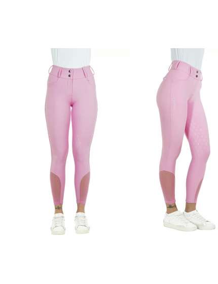 PANTALONI EQUITAZIONE DONNA DISTINTO GRIP GINOCCHIO