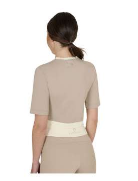 T-SHIRT CROP DONNA EQUESTRO TESSUTO TECNICO-31681