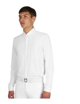 POLO UOMO EQUESTRO DA CONCORSO MANICA LUNGA-31693