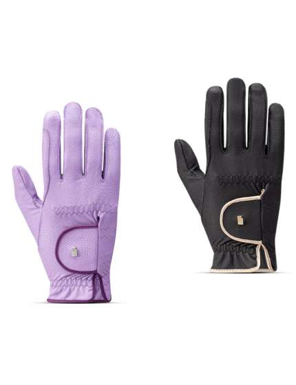 GUANTI PER EQUITAZIONE LONA CON GRIP E LEGGERISSIMI