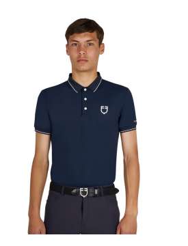 POLO EQUESTRO UOMO TRAINING DETTAGLI IN CONTRASTO-31719