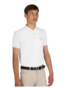 POLO EQUESTRO UOMO TRAINING DETTAGLI IN CONTRASTO-31720