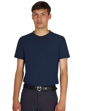 T-SHIRT EQUESTRO UOMO TRAFORATA PER ALLENAMENTO-31731