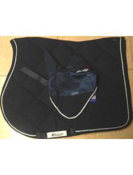 SOTTOSELLA E CUFFIA EQUESTRO CORDA ARGENTO-3563