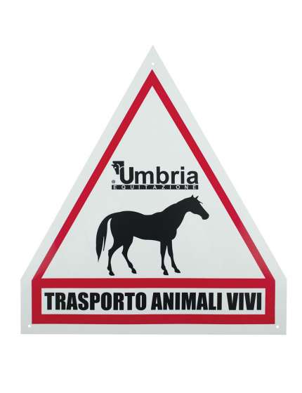 CARTELLO TRASPORTO CAVALLI