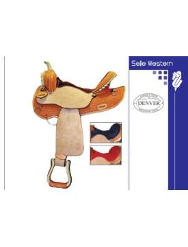 SELLA WESTERN DA BARREL MODELLO ARABIAN-540