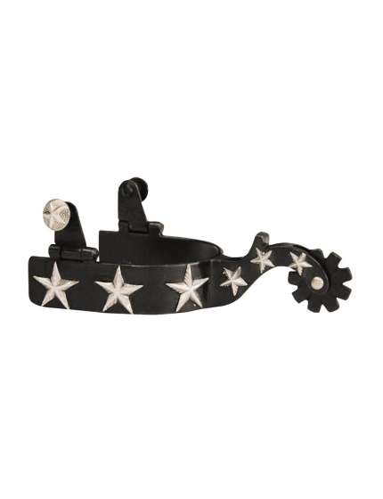SPERONI WESTERN IN FERRO CON STELLETTE