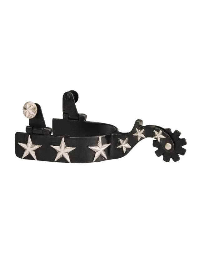 SPERONI WESTERN IN FERRO CON STELLETTE