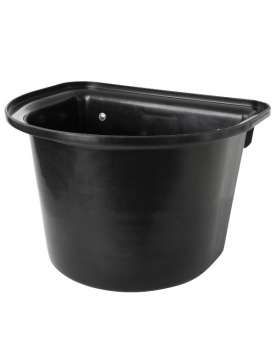 MANGIATOIA IN PLASTICA CON STAFFE IN FERRO-5780