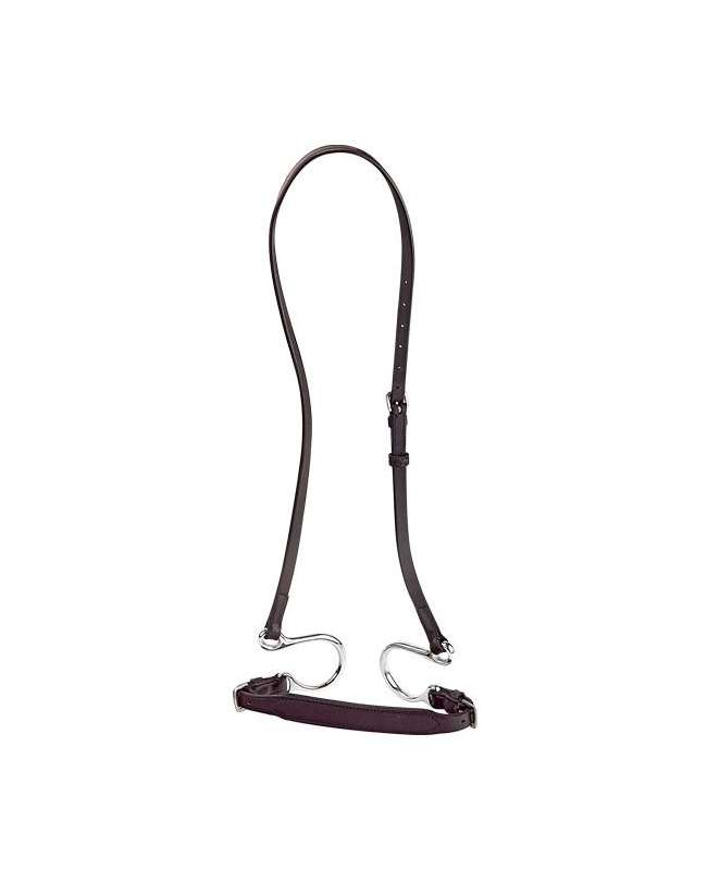 CAPEZZINA CUOIO CON CHIAMATE INOX