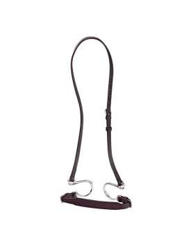 CAPEZZINA IN CUOIO INGLESE CON CHIAMATE INOX-6580
