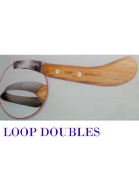 COLTELLO DOUBLES LOOP DE LUX DI ALTA QUALITà-6928