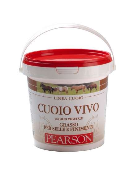 GRASSO PER CUOIO PEARSON CON OLIO VEGETALE 1KG