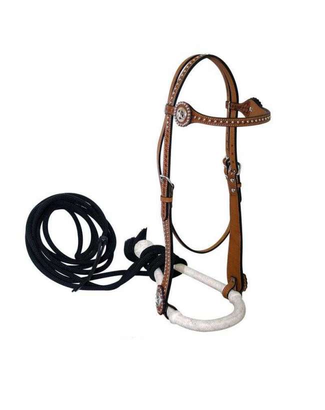 BOSAL COMPLETO DI TESTIERA E MECATE IN CUOIO