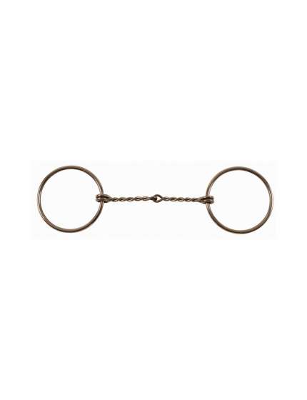 FILETTO WESTERN A TORCIGLIONE SOTTILE INOX