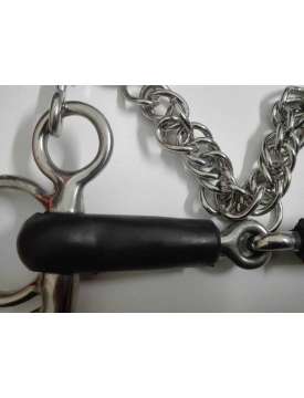 PELHAM INOX E GOMMA LEVE CORTE-7837