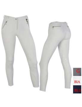 PANTALONI DA DONNA PER EQUITAZIONE CON GRIP IN SILICONE CHAMPION-7970