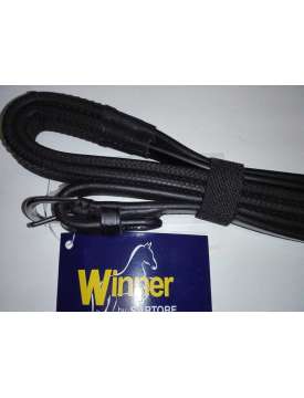 REDINI PER MONTA INGLESE IN CUOIO E GOMMA WINNER SARTORE-7995