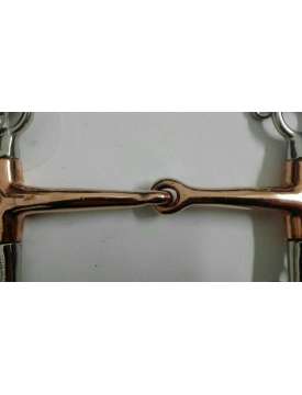 PELHAM INOX CANNONE RAME-8337