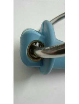 FILETTO AD ANELLI HARMONY CIUCCETTO CON BOCCOLE OTTONE-8355
