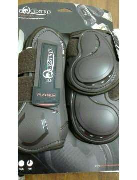PARATENDINI E PARANOCCHE EQUESTRO SET DA 4 CON CHIUSURA VELCRO A STRAPPO-8459