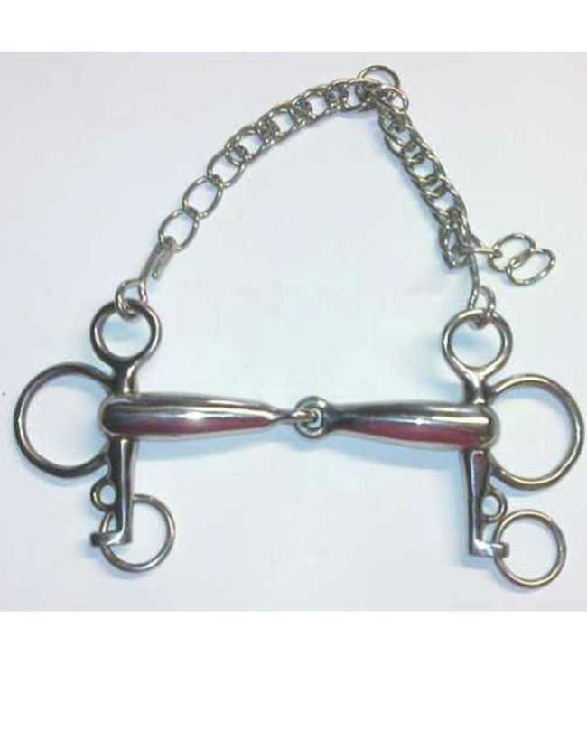 PELHAM PER CAVALLO ASTE CORTE